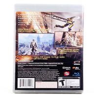 Infamous PlayStation 3 Very Good CIB - Game Case Rear Side Featuring Artwork And Text