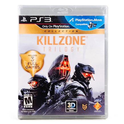 Killzone Trilogy Collection PlayStation 3 Good CIB - Main Cover Art From Official Case Design