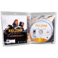 Killzone Trilogy Collection PlayStation 3 Good CIB - Open Game Box Showing Contents And Manual