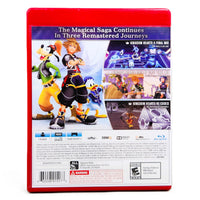 Kingdom Hearts HD 2.5 Remix Greatest Hits PlayStation 3 Good CIB - Game Case Rear Side Featuring Artwork And Text