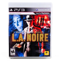 LA Noire PlayStation 3 Very Good CIB - Front Sleeve Artwork From Retail Version
