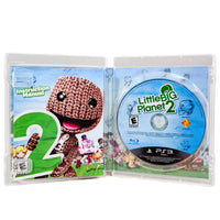 Little Big Planet 2 PlayStation 3 Very Good CIB - Collector View Of Inside Case With Clean Disc