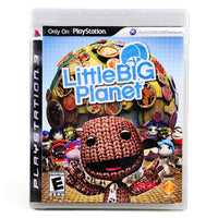 Little Big Planet PlayStation 3 Very Good CIB - Authentic Game Case Front Panel Shown