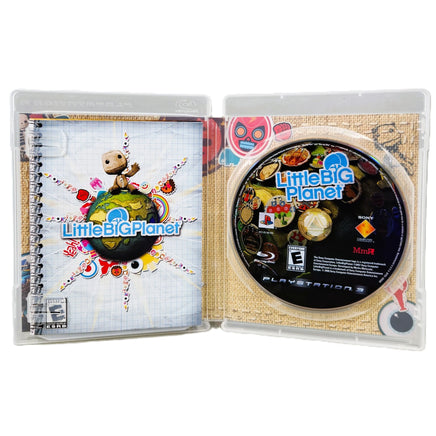 Little Big Planet PlayStation 3 Very Good CIB - Open Retail Case Displaying Original Inserts