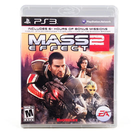 Mass Effect 2 PlayStation 3 Like New CIB - Official Front Artwork Of Physical Release