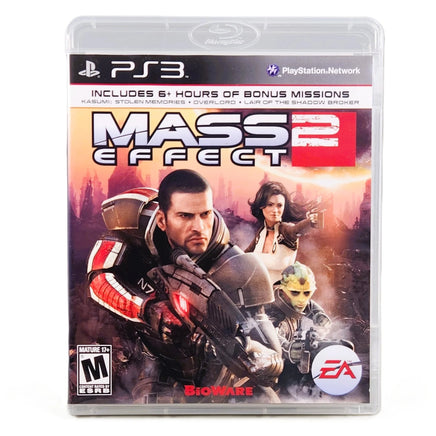 Mass Effect 2 PlayStation 3 Like New CIB - Official Front Artwork Of Physical Release