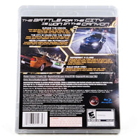 Need For Speed Carbon PlayStation 3 Very Good CIB - Official Back Cover From Original Release