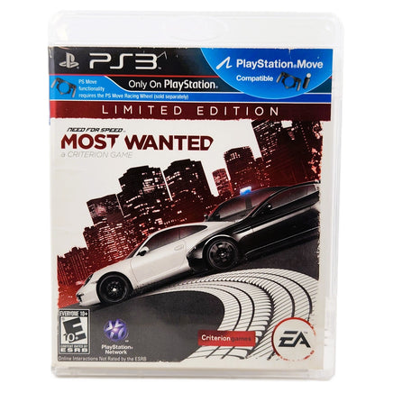 Need For Speed Most Wanted Limited Edition Playstation 3 Good - Front Cover Art Shown