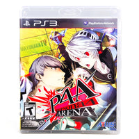 Persona 4 Arena PlayStation 3 Very Good CIB - Front Sleeve Artwork From Retail Version
