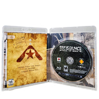 Resistance Fall Of Man PlayStation 3 Very Good CIB - Open Case Showing Disc, Artwork, And Manual
