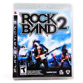 Rock Band 2 PlayStation 3 Very Good CIB - Retail Game Case Showing Full Front Art