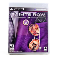 Saints Row IV Commander In Chief Edition PlayStation 3 Very Good CIB - Front-Facing Image Of Authentic Game Box