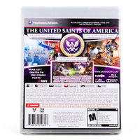 Saints Row IV Commander In Chief Edition PlayStation 3 Very Good CIB - Game Case Rear Side Featuring Artwork And Text