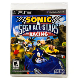 Sonic Sega All stars Racing Playstation 3 Brand New - Authentic Front Cover Art