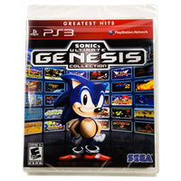 Sonics Ultimate Genesis Collection Greatest Hits Playstation 3 Brand New - Authentic Front Cover Art