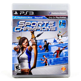Sports Champions NFR PlayStation 3 Good CIB - Main Cover Art From Official Case Design
