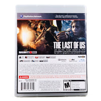 The Last Of Us PlayStation 3 Very Good CIB - Back Cover Art Highlighting Official Case Layout