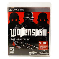 Wolfenstein The New Order Playstation 3 Very Good - Authentic Front Cover Art