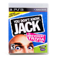 You Don't Know Jack PlayStation 3 Very Good CIB - Original Cover Illustration Of Game Case