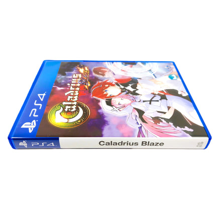 Caladrius Blaze Import Asia & English Version PlayStation 4 Like New CIB - Case Spine View Showing Game Title