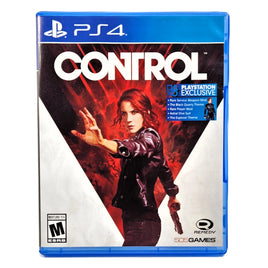 Control PlayStation 4 Good CIB - Complete Front View Of Disc Release