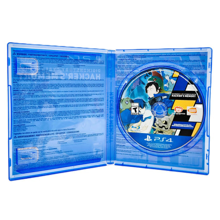 Digimon Story Cyber Sleuth Hackers Memory PlayStation 4 Good CIB - Open Case Showing Game Disc