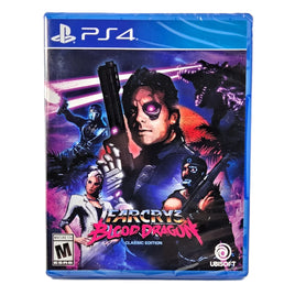 Far Cry 3 Blood Dragon Classic Edition Limited Run 558 PlayStation 4 Brand New CIB - Authentic Game Cover With Artwork Visible