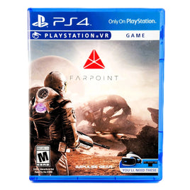 Farpoint PSVR PlayStation 4 Good CIB - Front Illustration Of Official Release