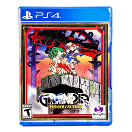 Grandia HD Collection Limited Run 544 PlayStation 4 Like New CIB - Front Cover Design of Collector Release