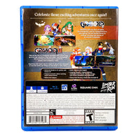 Grandia HD Collection Limited Run 544 PlayStation 4 Like New CIB - Rear Of Official Release Packaging