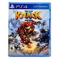 Knack II PlayStation 4 Brand New CIB - Official Retail Cover Design