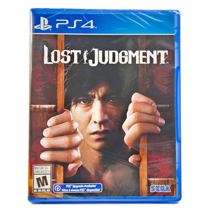 Lost Judgment PlayStation 4 Brand New CIB - Front Sleeve Showing Full Box Art