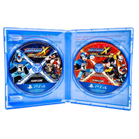 Mega Man X Legacy Collection 1 & 2 PlayStation 4 Very Good CIB - Authentic Inside of  Retail Box Contents Showing Discs
