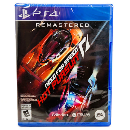 Need For Speed Hot Pursuit Remastered Playstation 4 Brand New - Shrink-Wrapped Case Front Cover