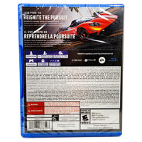 Need For Speed Hot Pursuit Remastered Playstation 4 Brand New - Shrink Wrapped Case Back Cover