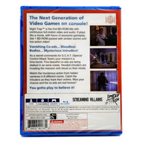 Night Trap Limited Run #74 Red Cover PlayStation 4 Brand New CIB - Authentic Back Artwork And Barcode Area