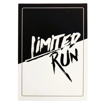 Night Trap Limited Run #74 Red Cover PlayStation 4 Brand New CIB - Authentic Limited Run Games LRG Trading Card Rear View