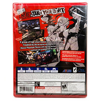 Persona 5 Playstation Hits Playstation 4 Brand New - Authentic Back Cover Art