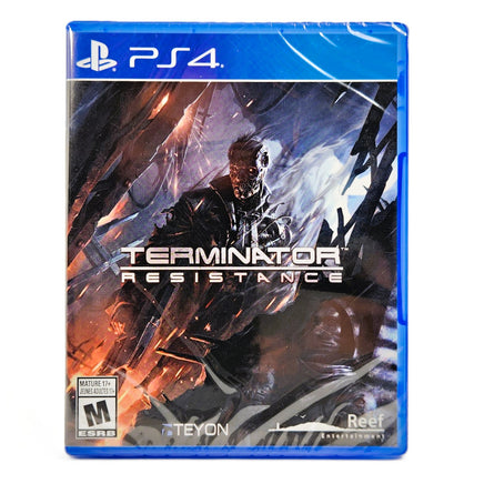 Terminator Resistance PlayStation 4 Brand New CIB - Front Illustration Of Official Release