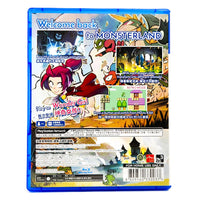 Wonder Boy The Dragons Trap Import Asia & English Version PlayStation 4 Like New CIB - Authentic Retail Case Back Artwork