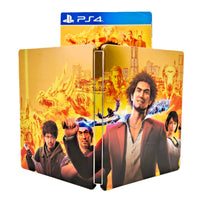 Yakuza Like A Dragon Day Ichi Steelbook Edition PlayStation 4 Very Good CIB - Front and Back Artwork of Steel Book Shown