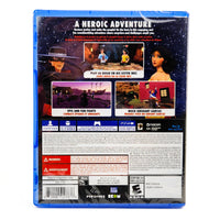 Zorro The Chronicles PlayStation 4 Brand New CIB - Retail Box Back Cover Close-Up