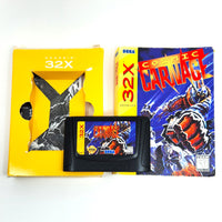 Cosmic Carnage for Sega Genesis 32X - Acceptable - In Box