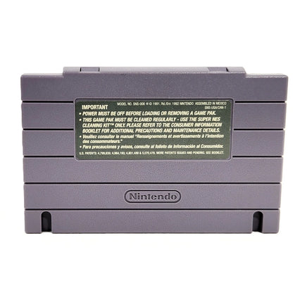 Aladdin Super Nintendo Like New Loose - SNES Game Cartridge Back