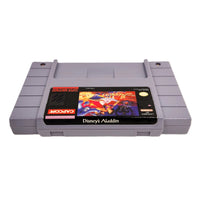 Aladdin Super Nintendo Like New Loose - SNES Cartridge Top Label