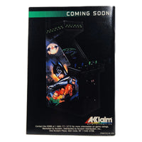 Batman Forever Super Nintendo Very Good - Back view of official game instruction manual