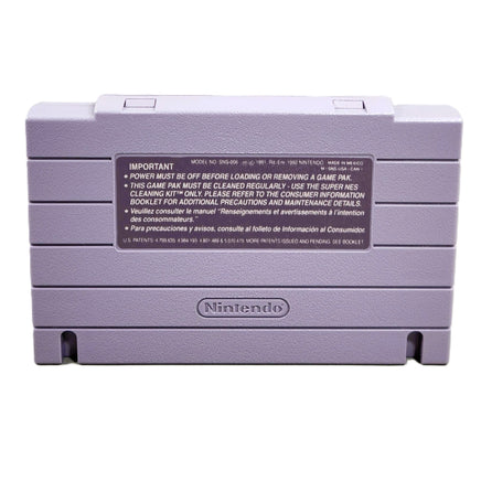 Batman Forever Super Nintendo Very Good - Game Cartridge Back