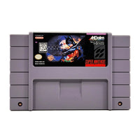 Batman Forever Super Nintendo Very Good - Front view of game label on cartridge