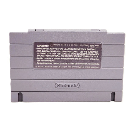 Batman Forever Super Nintendo Very Good Loose - SNES Cartridge Back View