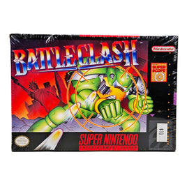 Battle Clash Super Nintendo Brand New - Front Of Authentic Game Box